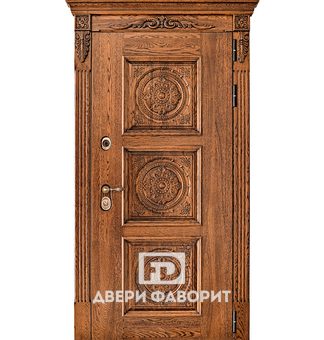 Стальная дверь в квартиру (винорит)
